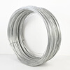 Mandelai No. 16 binding wire thick 1.6mm 5KG long about 317 meters galvanized wire thin soft handmade diy wire rust-proof electroplated lead strip cold drawn wire construction site binding fixed wire