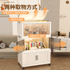 Thickened storage cabinet multi-layer sundry storage cabinet simple baby wardrobe home baby clothes plastic storage box thickened 60cm width - mixed color 6 layers 3 transparent + 3 solid color