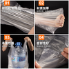 Zhaoshen plastic bag transparent thickened food bag vest bag handbag takeout bag supermarket shopping bag convenience bag white plastic bag 35*55cm (100 pieces/pack) Beijing Pei