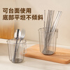 Onlycook304 stainless steel chopstick cage, chopstick barrel, wall-mounted drain basket, chopsticks, spoons, tableware, mildew-proof storage rack, chopstick barrel, large 304 stainless steel chopstick barrel (comes with gasket + non-marking sticker)