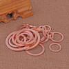 Peifan copper gasket marine watch flat gasket sealing ring copper metal screw sealing flat gasket 12*16*1 (50 pieces)