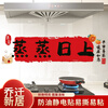 Tinghao Kitchen Stickers are booming for New Year decoration, glue-free electrostatic stove wall oil-proof sticker, New Year housewarming decoration