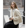 TonLion 2025 Winter Women's Imitation Lamb Hair Small Fragrance Style Short Jacket