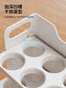 The fantasy organizer recommends the refrigerator side door egg storage box egg storage box for eggs special storage rack storage box white three layers can store 30 eggs