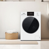 Panasonic small white box 2.0 drum washing machine 10KG large capacity fully automatic home ultra-thin fully embedded intelligent placement 81A4
