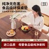 Jiayi Food Grade Table Mat Tablecloth Dining Table Waterproof and Oilproof PVC Transparent Table Mat Soft Glass Coffee Table Desktop Protective Mat Transparent 1.8 Food Grade Anti-Yellowing - Thickness 0.9mm Free Custom Size Contact Customer Service Before Buying