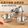 PINYU stainless steel vegetable sink drain basket rice washing sieve rice basin kitchen artifact fruit basket household drain basin