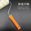 Jiang Tingke roller brush little thumb roller brush roller core wall corner brush head mini roller core yellow and blue strips blended cotton thumb roller brush 4 inches + 10 cores