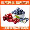 Jingxiansheng Yunnan blueberries 15mm+4 boxes+2J grade Chilean cherries 5kg fruit gift box straight from the source