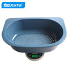 Kankeirr custom wash basin sink drain rack wash basin drain basket plastic kitchen basket drain pool filter drip basket vegetable