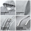 JEEP SPIRIT Jeep men's new anti-pilling hooded sweatshirt jacket men's spring casual all-match tops couple jackets for men