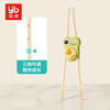 INBER ppsu children's chopsticks tiger mouth training chopsticks 2-3-6 years old baby special eating practice auxiliary learning chopsticks three-speed adjustable ppsu training chopsticks green