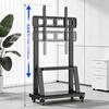 Beishi 55-100-inch TV mobile stand TV large screen floor-standing all-in-one TV stand cart suitable for Hisense TCL Thunderbird Skyworth and other video conferencing stands