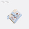 Toutou dachshund card holder coin purse clutch bag banknote holder birthday gift for girlfriend gift for girlfriend new year gift sea salt blue