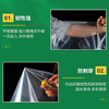 Mandelai plastic film transparent greenhouse plastic cloth waterproof film window windproof warm film seal window windshield artifact thickened dustproof cover cloth protective film mulch film 2*5 meters