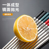 Yong Huan New Chopsticks for Meal Sharing, Specialized Mildew-proof Couple Colorful Tableware, Family Version of Five Pairs, Cool Black, Free Engraving