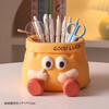 Jingchuan Asahi Pen Holder Cute Home Key Storage Ornaments Funny Cartoon Desk Pen Holder Desktop Ornaments for Gifts Fun Pen Holder Ornaments