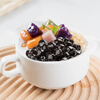 Guangxi Premium Regular Black Pearl Rice Balls 1kg Boba Brown Sugar Boiled Pearl Beans Pearl Milk Tea Shop Ingredients Special Ingredients