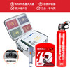 Firefighting mask, fire escape filtering self-rescue respirator, fireproof, smokeproof and gas mask, fireproof certificate bag set (upgraded adult type + children's type + upgraded luminous type), high-efficiency smoke filter and heat insulation