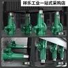 HUGO screw jack gear hand mechanical jack 3 tons 5T 10 tons 20 tons 32T 50 tons 100t export quality 200T