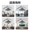 Zhong Zhang Gui central air conditioner air outlet windshield anti-direct blow windshield guide air-conditioning office ceiling-mounted ceiling machine universal 4-pack length retractable 5890cm, no choice of model