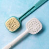 Yong Huan new bath brush long handle body rub back massage double-sided brush soft hair men and women bathing adult bath does not hurt the skin Nordic massage bath brush Morandi green 2 no specifications
