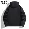 JEEP SPIRIT Jeep Jacket Jacket Men's and Women's Autumn and Winter Three-in-One Couple's Jacket Men's Moonlight Blue L