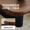 Dipu antique style walnut tea table modern simple living room small apartment oval 1.3m tea table combination Yimei 829