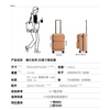 TUPLUS Changxing series suitcase, expandable trolley case, large capacity suitcase, ceramic gray 20 inches