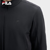 FILA Official Men's Woven Jacket 2026 Spring New Simple Casual Plus Velvet Warm Stand Collar Jacket Men Legend Blue-NV L 175/96A/L
