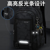 Dishuai (dishuai) schoolbag junior high school boy 45L large capacity spine protection burden reduction lightweight middle school high school student backpack backpack