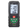 Huashengchang (CEM) green light distance meter high-precision infrared outdoor home measuring instrument electronic ruler level bubble double level bubble 80 meters