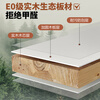 Bo Yuejin includes installation, medieval style solid wood sideboard integrated wall-mounted household walnut color storage locker tea cabinet 80*40*128cm walnut color solid wood ecological board-power track