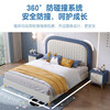 Sanskrit children's bed boy's bed 1.5m small apartment simple Guangdong Foshan children's room girl's bed 1.35m single bed
