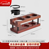 MUVNA coffee solid wood press powder seat handle storage bracket powder distributor powder press base 51/53/58mm solid wood spring press powder seat 51-54-58 universal