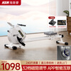 Heisman (healthmate) rowing machine home electromagnetic dual resistance aerobic fitness equipment indoor anaerobic exercise magnetic silent smart rowing machine white magnetic resistance adjustment/electromagnetic 32 resistance