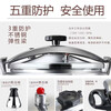 Tuojin Japan imported quality pressure cooker thickened explosion-proof large large capacity restaurant restaurant canteen gas induction cooker open flame induction cooker dual-use pressure cooker 18cm
