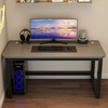 Yusenyi computer desktop table, home e-sports table, simple modern office desk, long table, study table, student office, white desktop - black table legs (reinforced version), hot-selling color 80x40x74cm