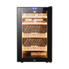 Bacchus cigar cabinet 300-400 pieces multi-functional constant temperature and humidity humidifier mini office home solid wood cedar wood alcohol nourishing naked energy saving air-cooled frost-free BWH-70D1