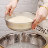 Yusenyi stainless steel rice washing sieve, vegetable washing basket, drain basin, household rice washing machine, rice washing basin, rice washing basin, rice washing machine, rice washing sieve, single ring 16.5cm