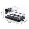 Youlinluo drain basket silver bowl rack double layer silver double layer rack + black chassis