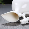Fantasy wine pot, ancient style creative ceramic household, one pound of wine pot, white wine, one cup, antique wine separator, sake belt handle, bamboo newspaper safe dragon pot, 1 pot, 10 cups (free stopper)