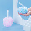 Camellia household PE material is soft, skin-friendly, easy to foam, strong and not easy to fall apart, one purple bath flower