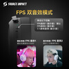 Shuangfeiyan (A4TECH) Savage Tribe TR50 Wireless/Bluetooth/Wired E-Sports Headset Haotian Wolf Team's Same Delta Fearless Contract Chicken CS Head-Mounted Bloody Hand Ghost Game Silver and White