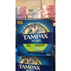 TAmpax unscented insertable tampons 96 pieces Regular/Super large flow 50 pieces small flow L others