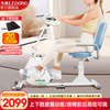 Jason (LEDONG) horizontal exercise bike electric rehabilitation training bicycle upper and lower limb active and passive training fitness equipment R17pro self-installed electric model + left foot protective gear