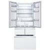 Hitachi (HITACHI) HR5N8521ESAMCN crystal mirror 509L large capacity multi-door refrigerator 599 ultra-thin dual cycle antibacterial and no odor automatic ice making deep cold preservation variable temperature cloud glaze white HR5N8521ESAMGWCN cloud glaze white