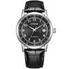 CITIZEN watch men's and women's watch Japanese and Korean watch automatic mechanical date display steel belt business Chinese Valentine's Day gift NJ0210-05E
