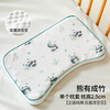 Duolingduo children's pillow baby silicone pillow 6 months and above kindergarten baby latex pillow 0 to 13 years old comfort pillowcase single pillowcase/7A height 2.5 Xiongyou polka dot 0x0x0 please see the picture for detailed size