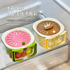Yusenyi vegetable basket multifunctional drain basket kitchen vegetable basket with lid handle cute fruit washing tool portable crisper strawberry powder 1 pack 2-in-1 fruit drainer no specifications